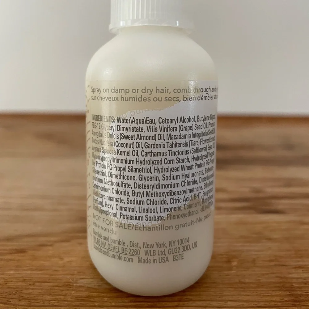 NWOB Bumble and Bumble BB Hairdressers Invisible Oil 2 oz Hair Oil Heat Primer